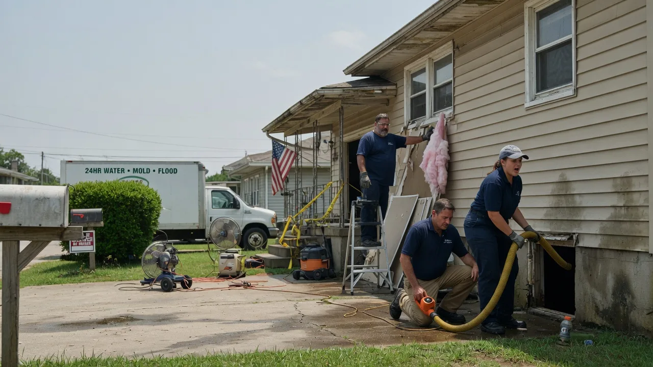 Water Damage Repair in Hartly, DE near me